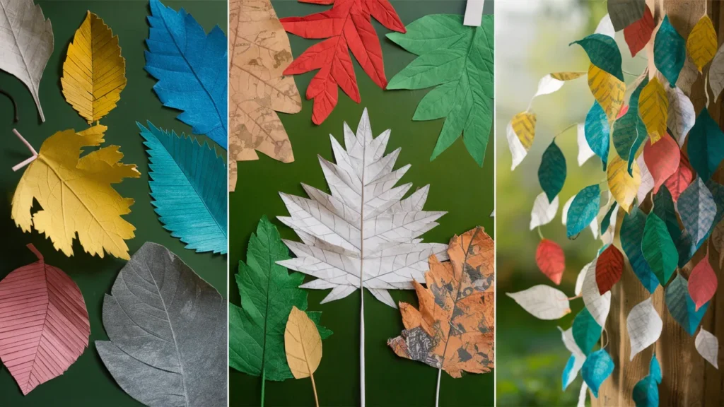 crafting leaves